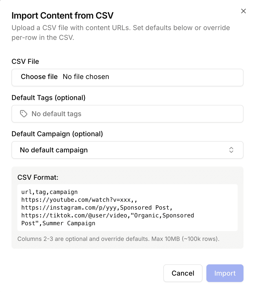 An image of Freelio's project ui