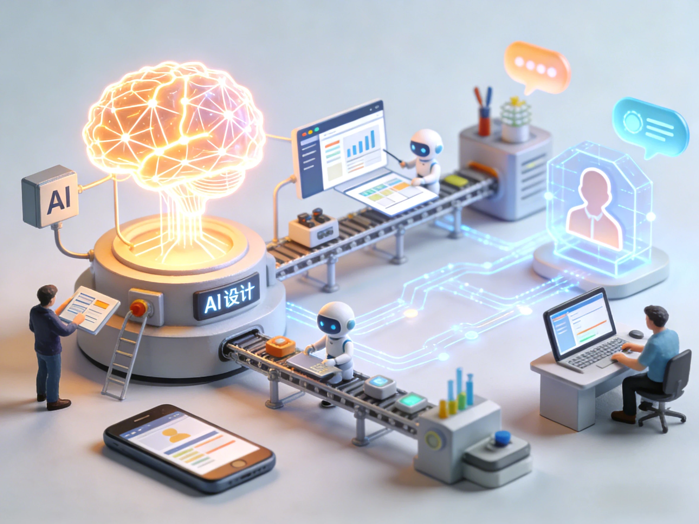 人工智能驱动的UX/UI设计:现代应用设计的突破