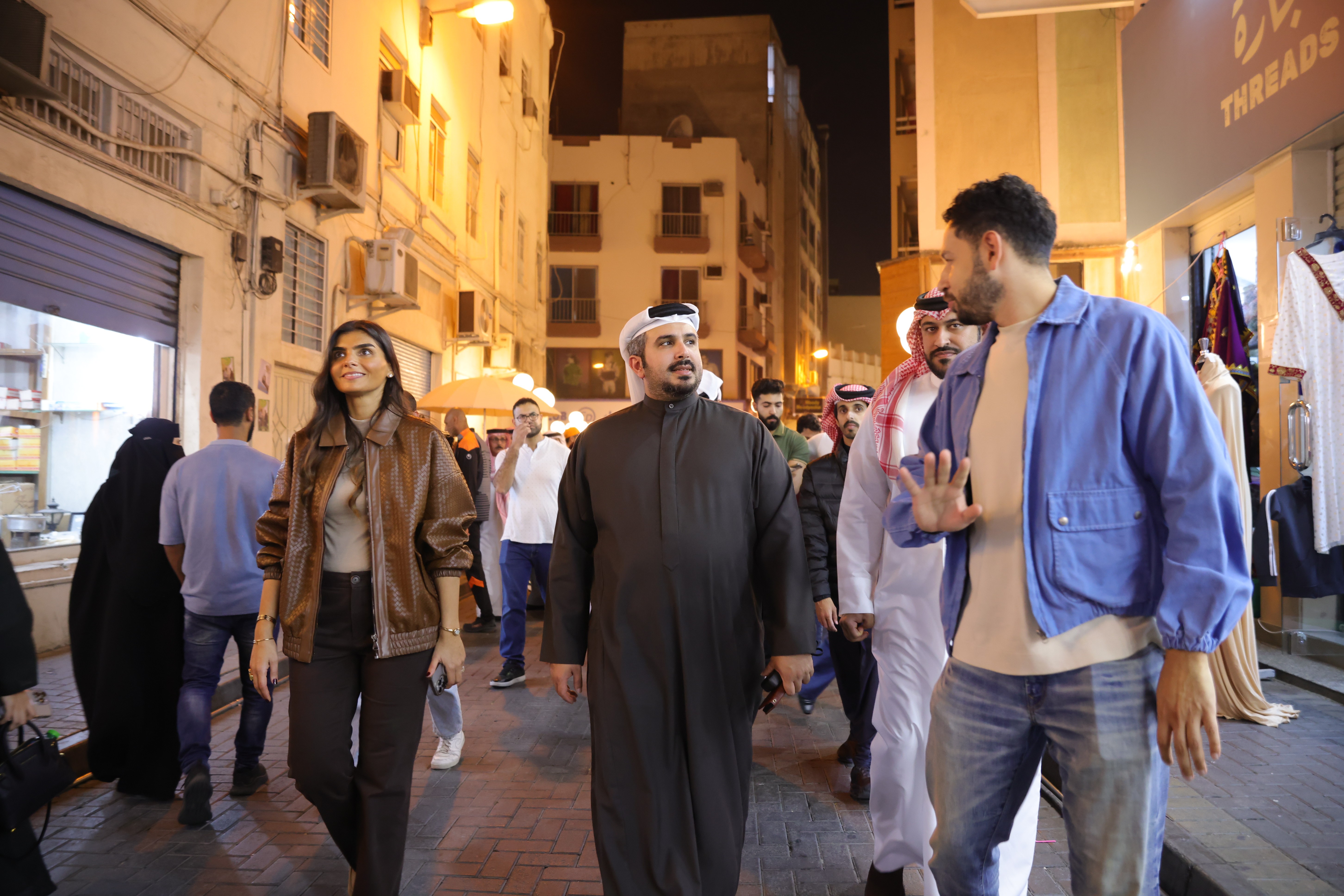 Shaikh Mohammed bin Salman Al Khalifa visiting Manama Retro