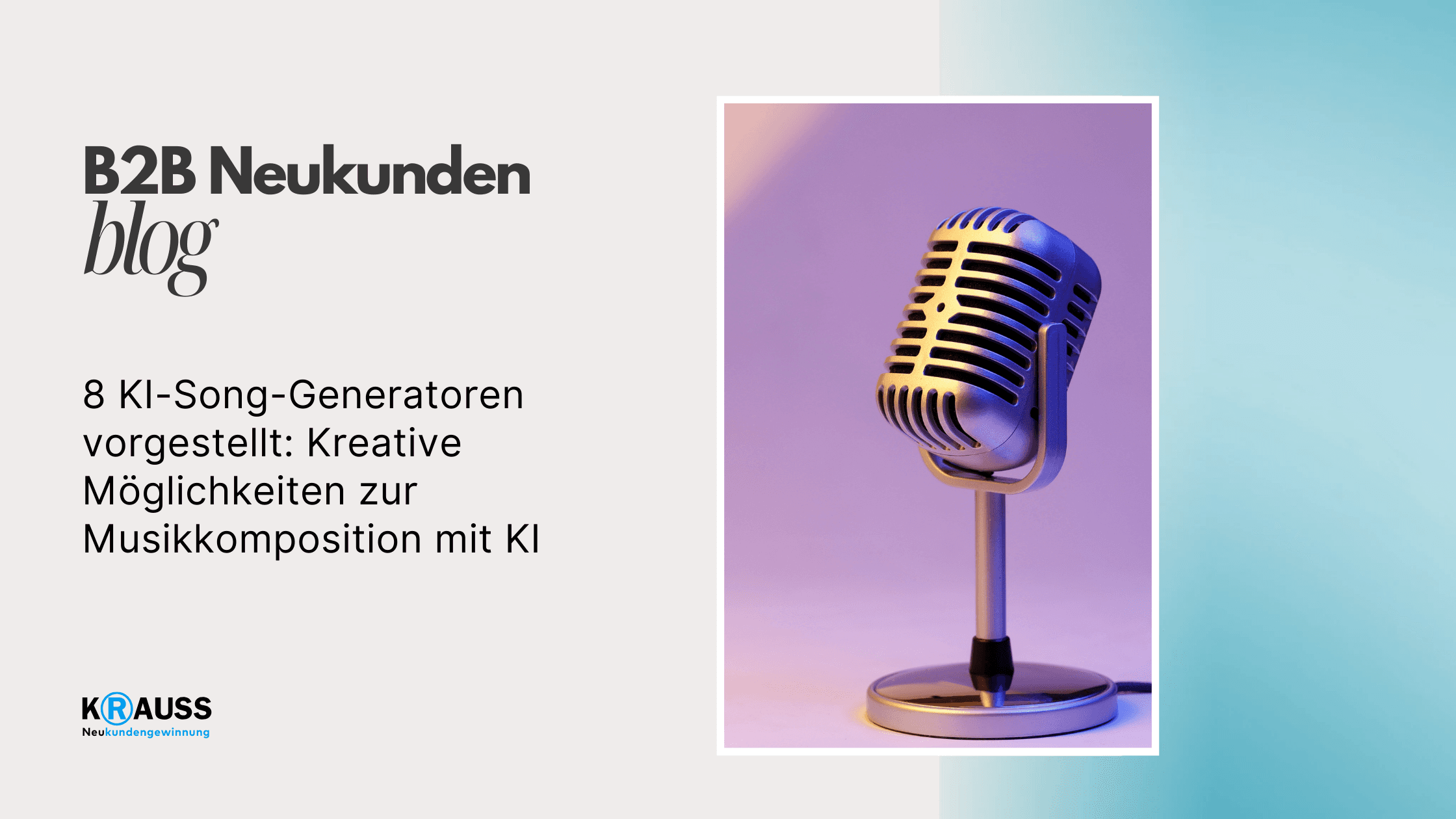 8 KI-Song-Generatoren vorgestellt: Kreative Möglichkeiten zur Musikkomposition mit KI
