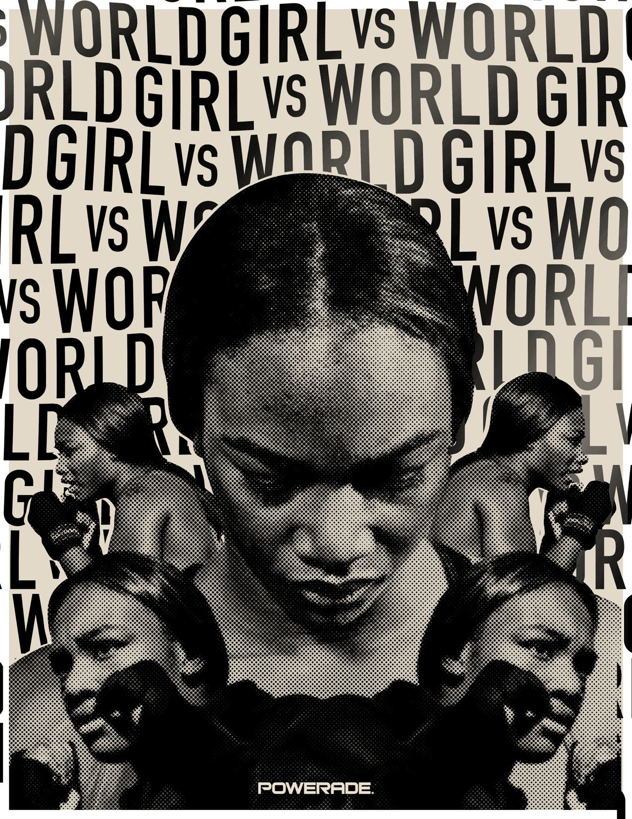 Girl vs World Powerade poster