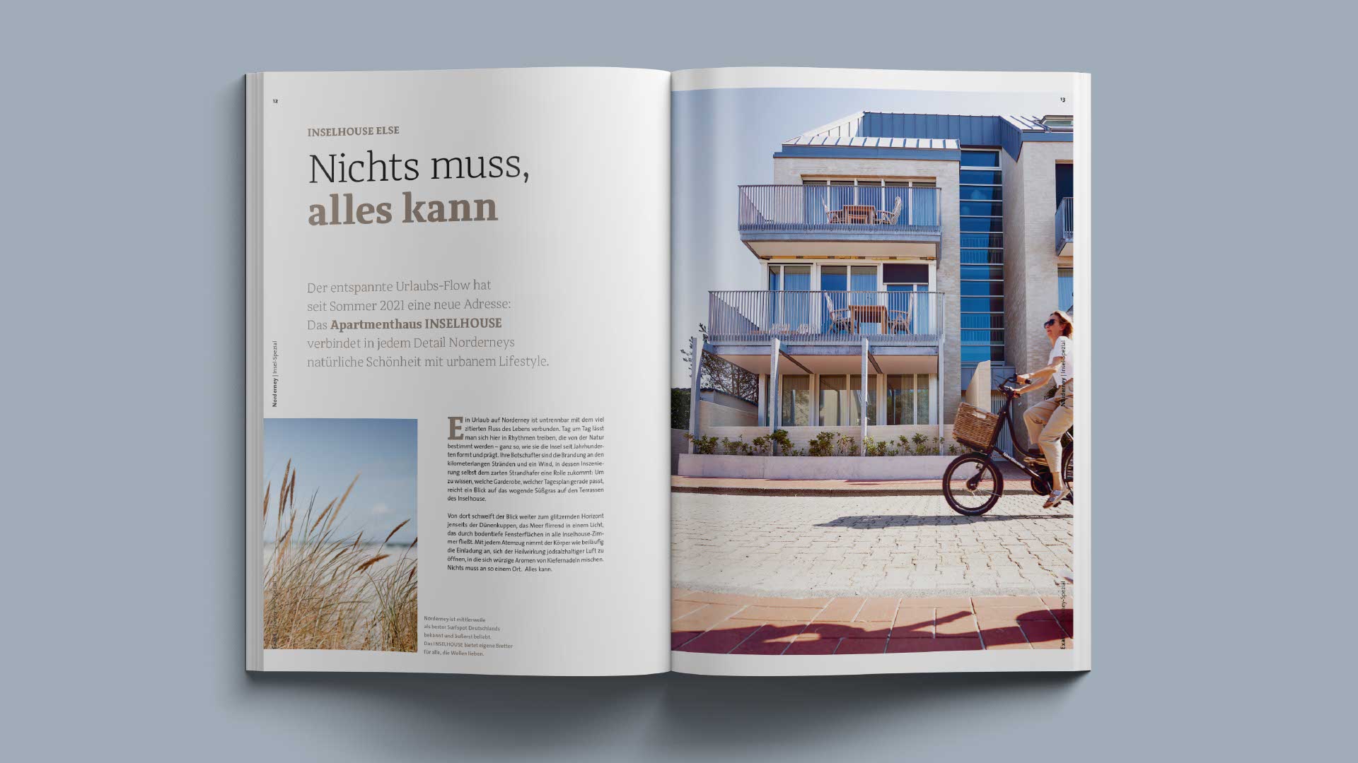 Magazindetail – visuell starke Verbindung von Text und Analyse