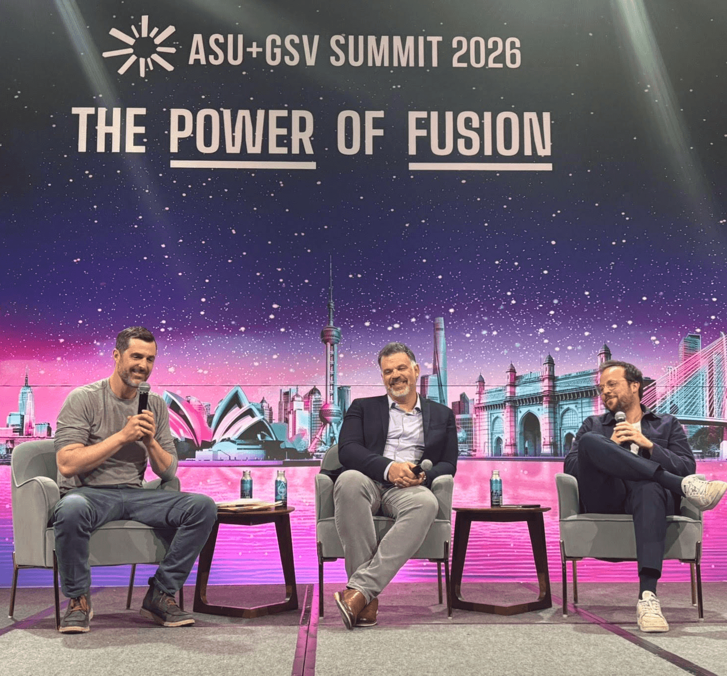 Ben Riley of Cognitive Resonance debates  James Donovan, Head of Learning at OpenAI