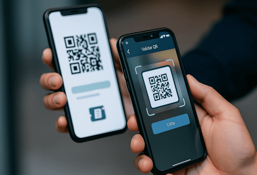 foto de validacion de QR 