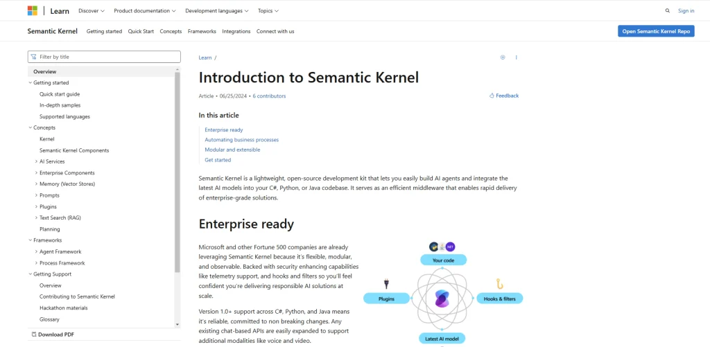 Microsoft’s Semantic Kernel