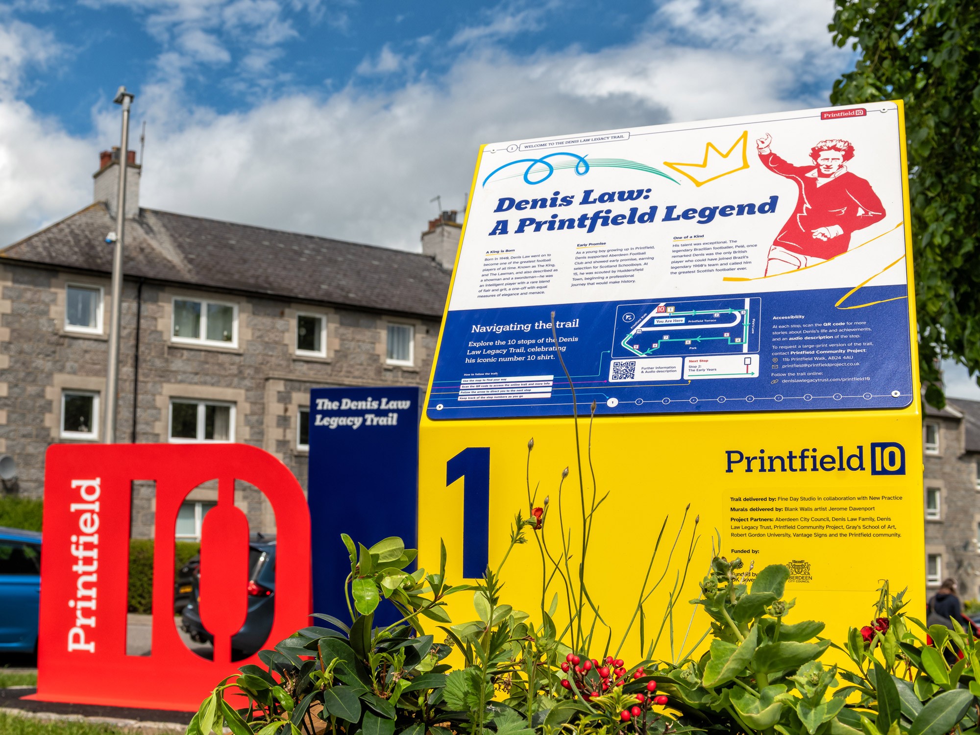 Site ID and introduction to the Denis Law Trail