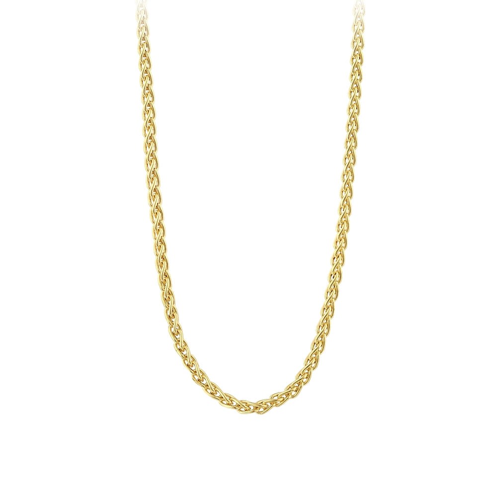 Assos Pırlanta 14 Ayar Altın Zincir Kolye 45 cm Tasarımı