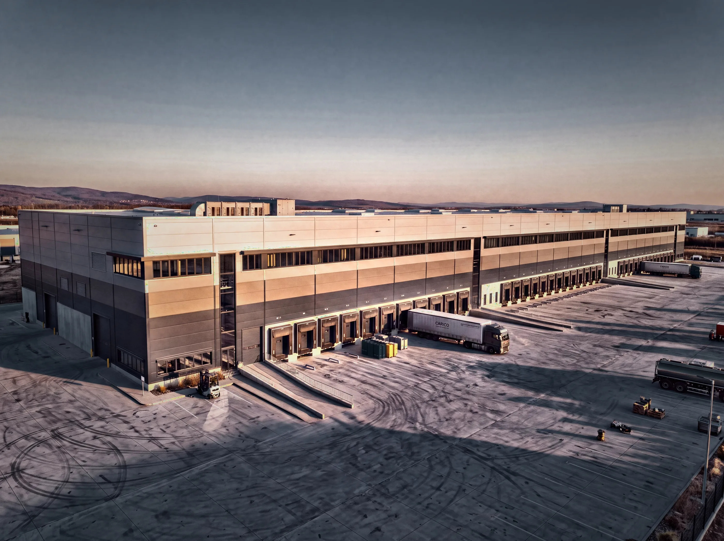 Northgate Logistics Terminal, exterior view of an Atrium project