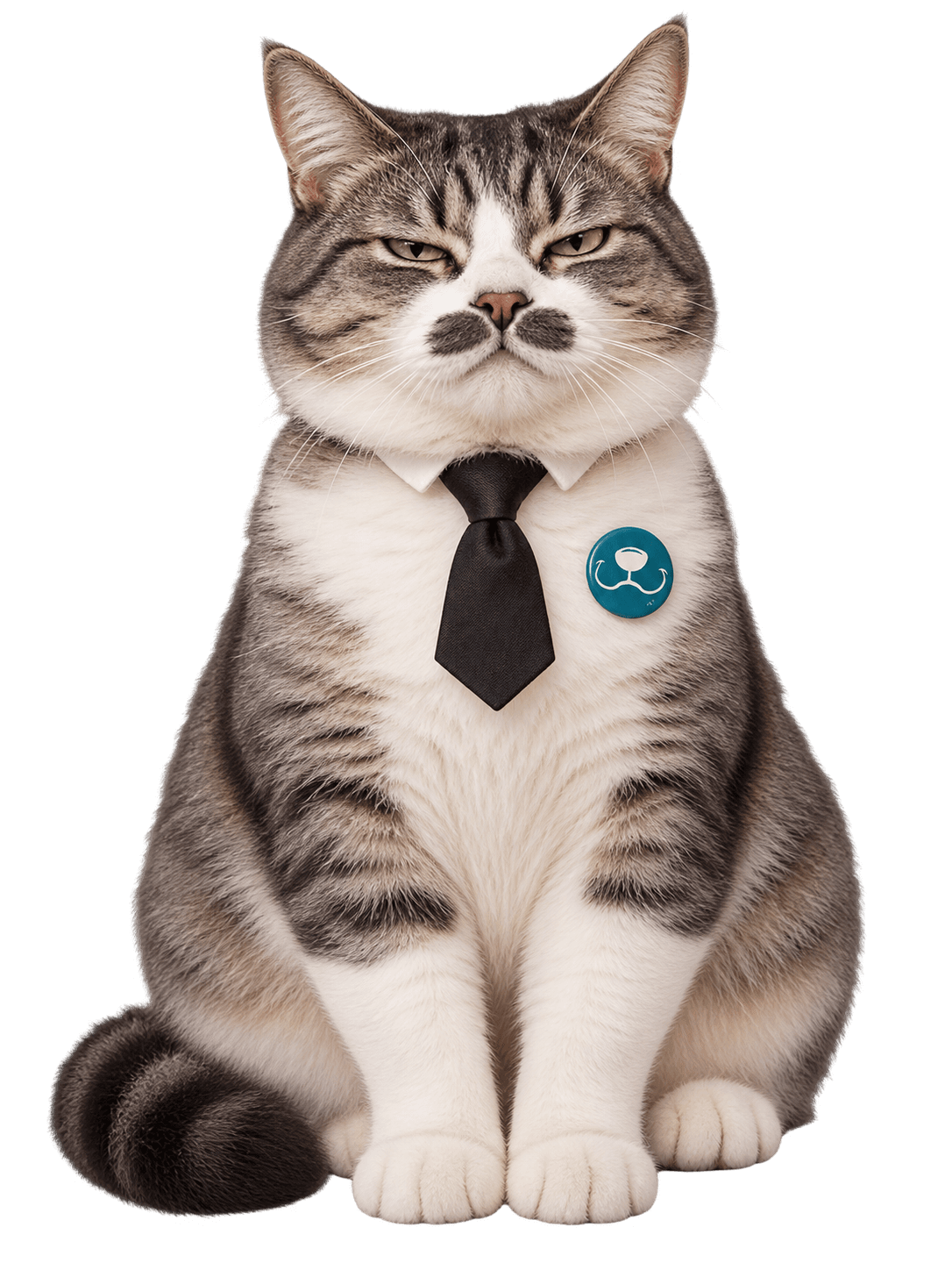 Moustache, chef de la sécurité chez Fresh Paws