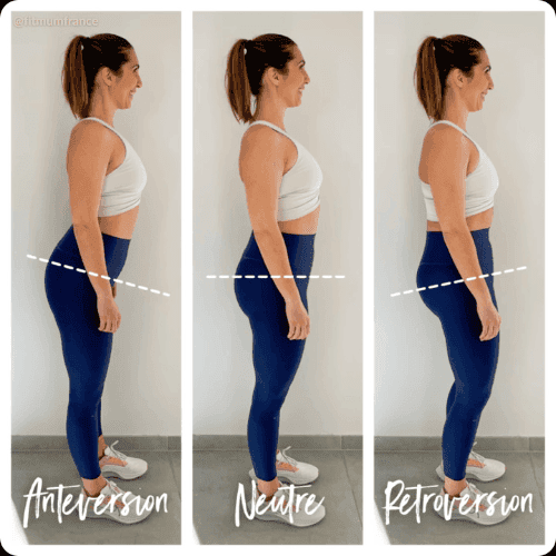 Exercices pour apprendre à maintenir une position neutre du bassin afin de mieux muscler ses fessiers.