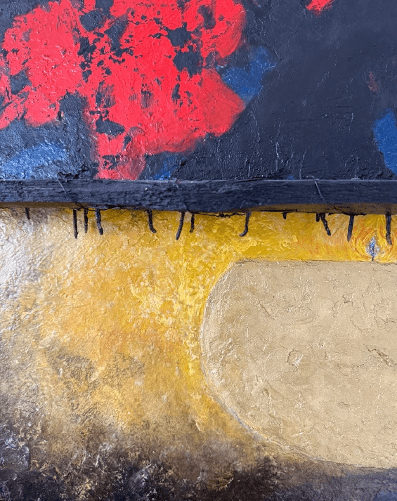 Imminent Danger 2023, political artwork by Barbara Walker, visual artist Berlin