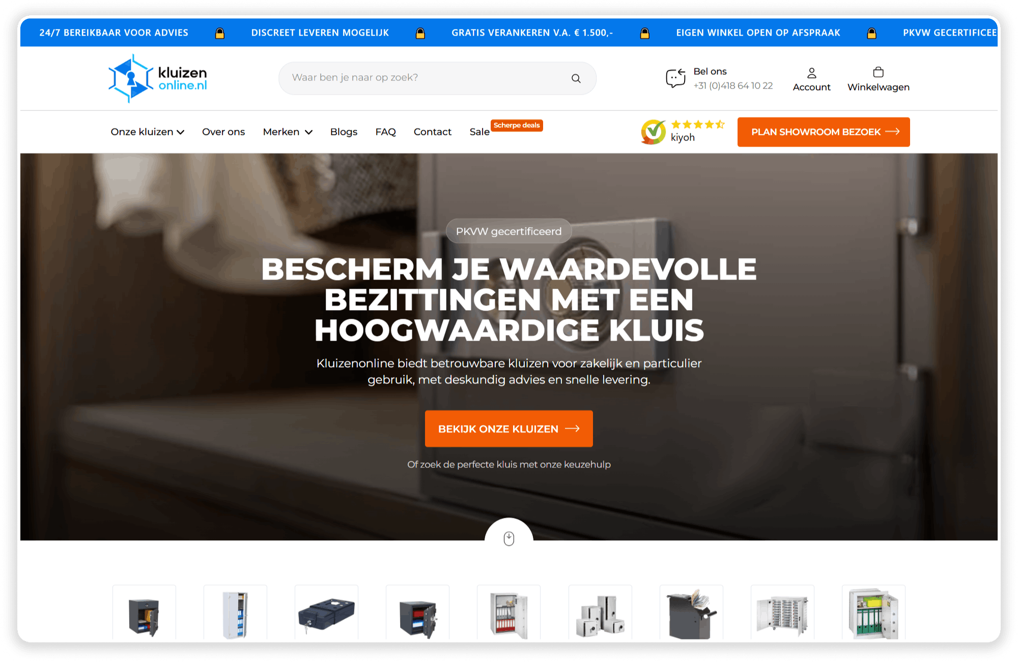 Kluizenonline We make it Shopify