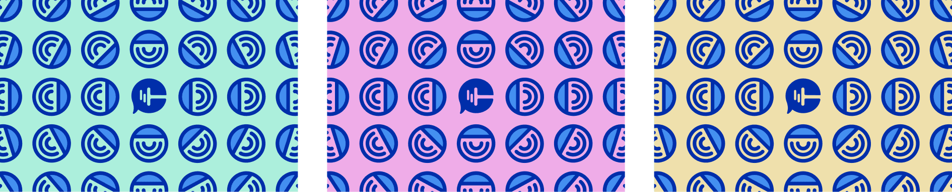 greeting card designs featuring an ERG logo