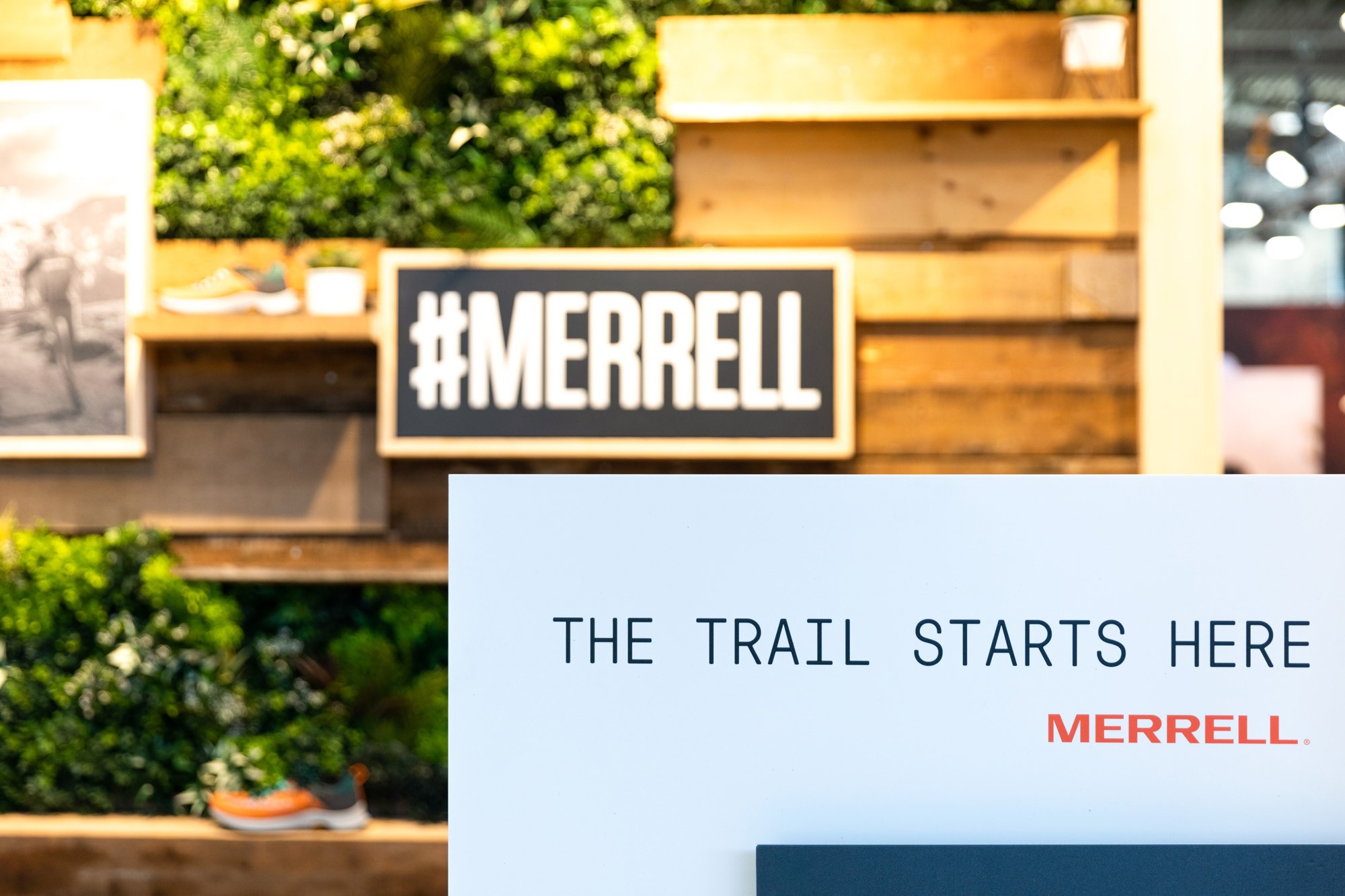 Merrell tradeshow stand design