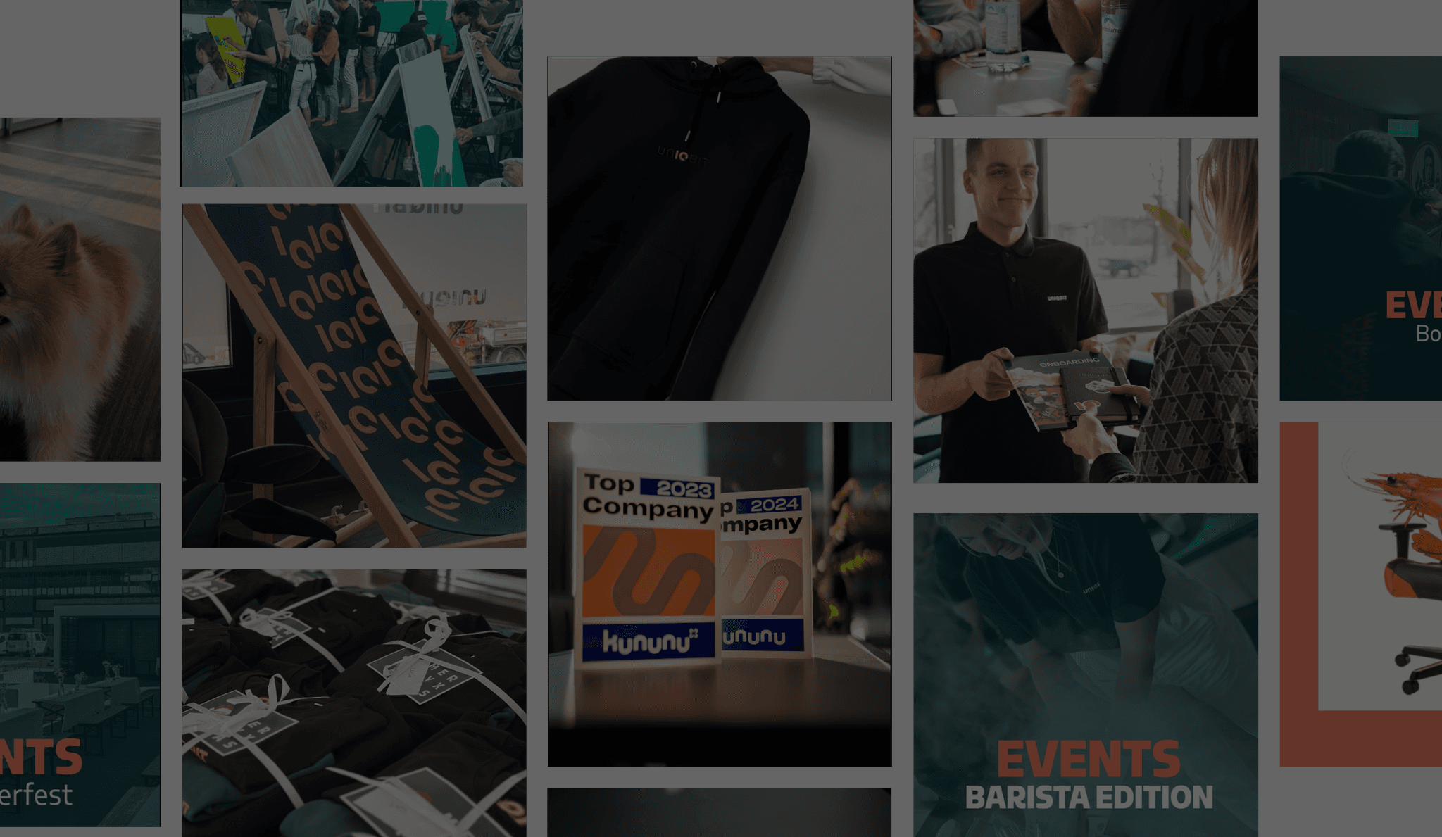 Übersicht mit verschiedenen Titelbildern von Instagrambeiträgen