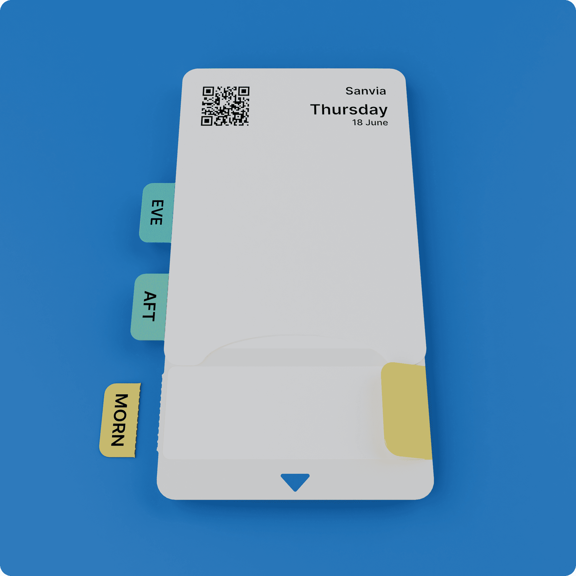 Expanded pill packaging.