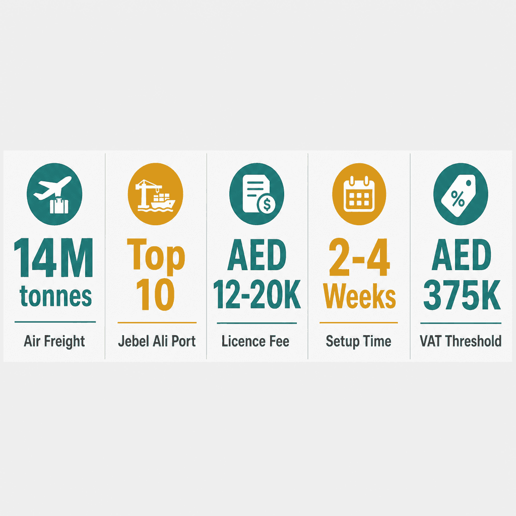 Infographic: Start a Logistics Consultancy Business in Dubai
