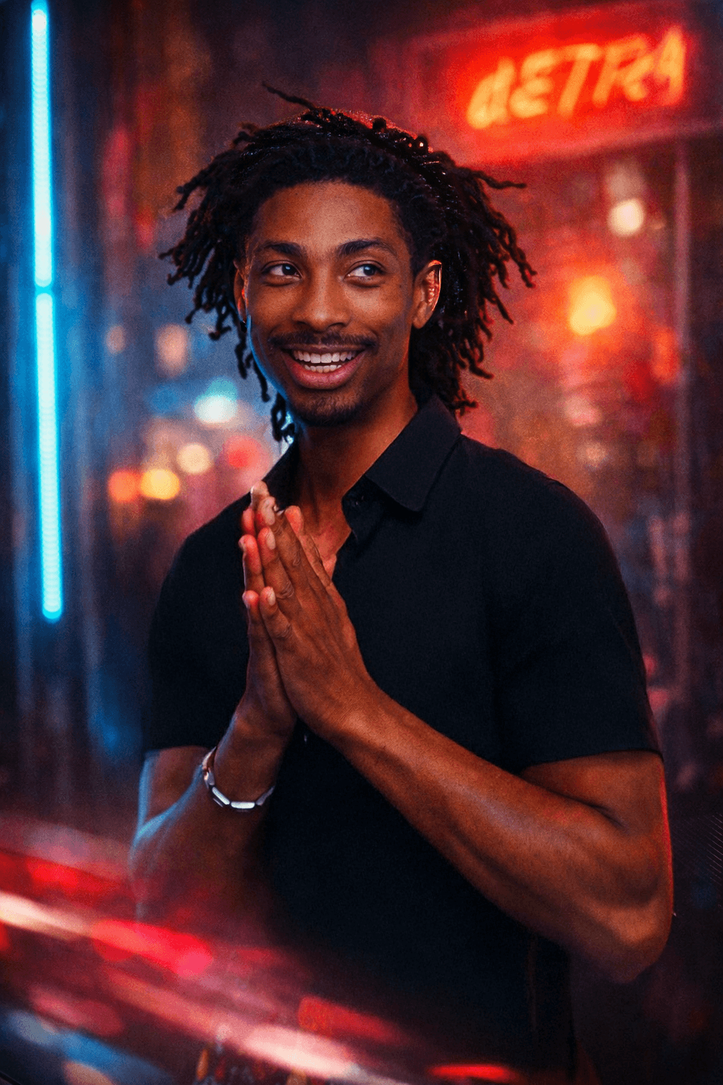 black and gray camera tripod