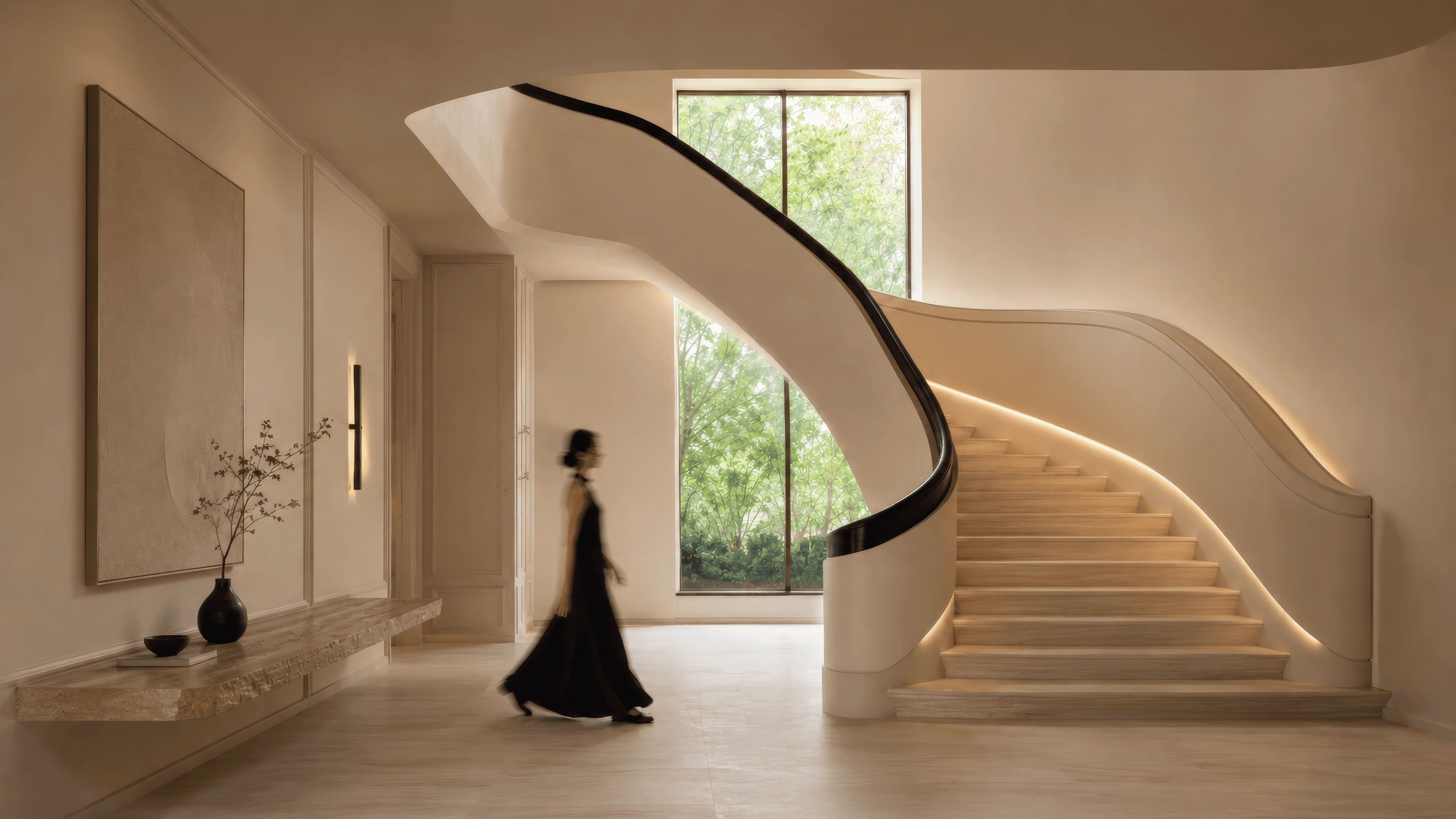 Interior design planning and materials