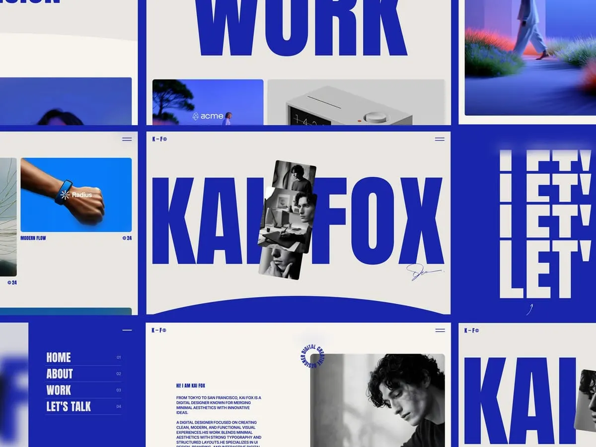 detail image 2 of the fox-x framer website template