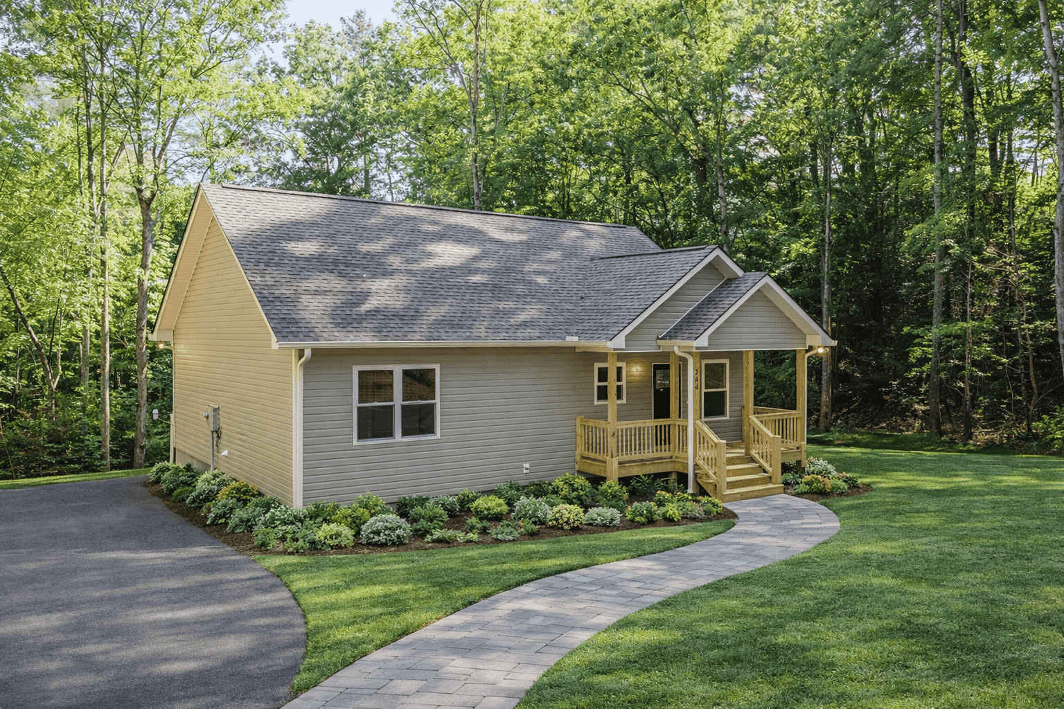 2 bedroom, 2 bathroom custom home in GA,TN,NC, and SC