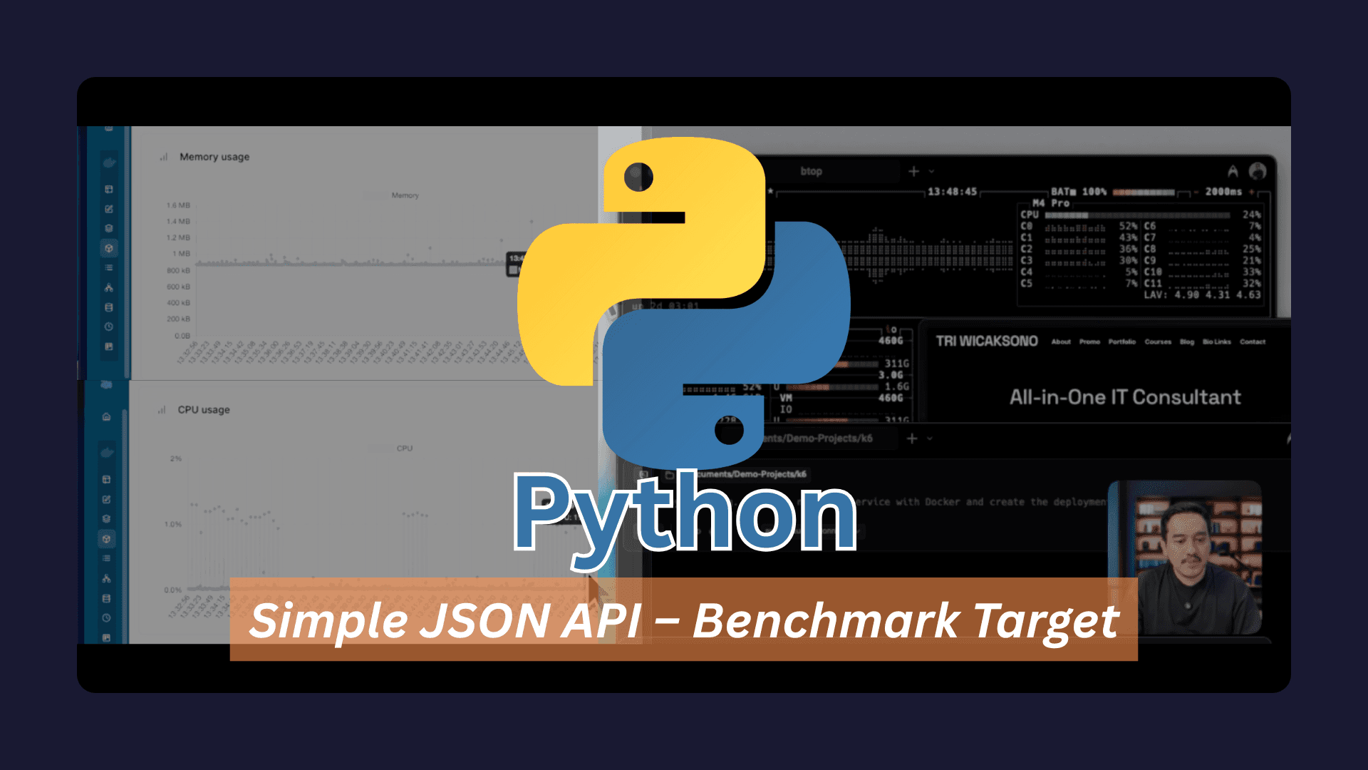 Python Simple JSON API – Benchmark Target