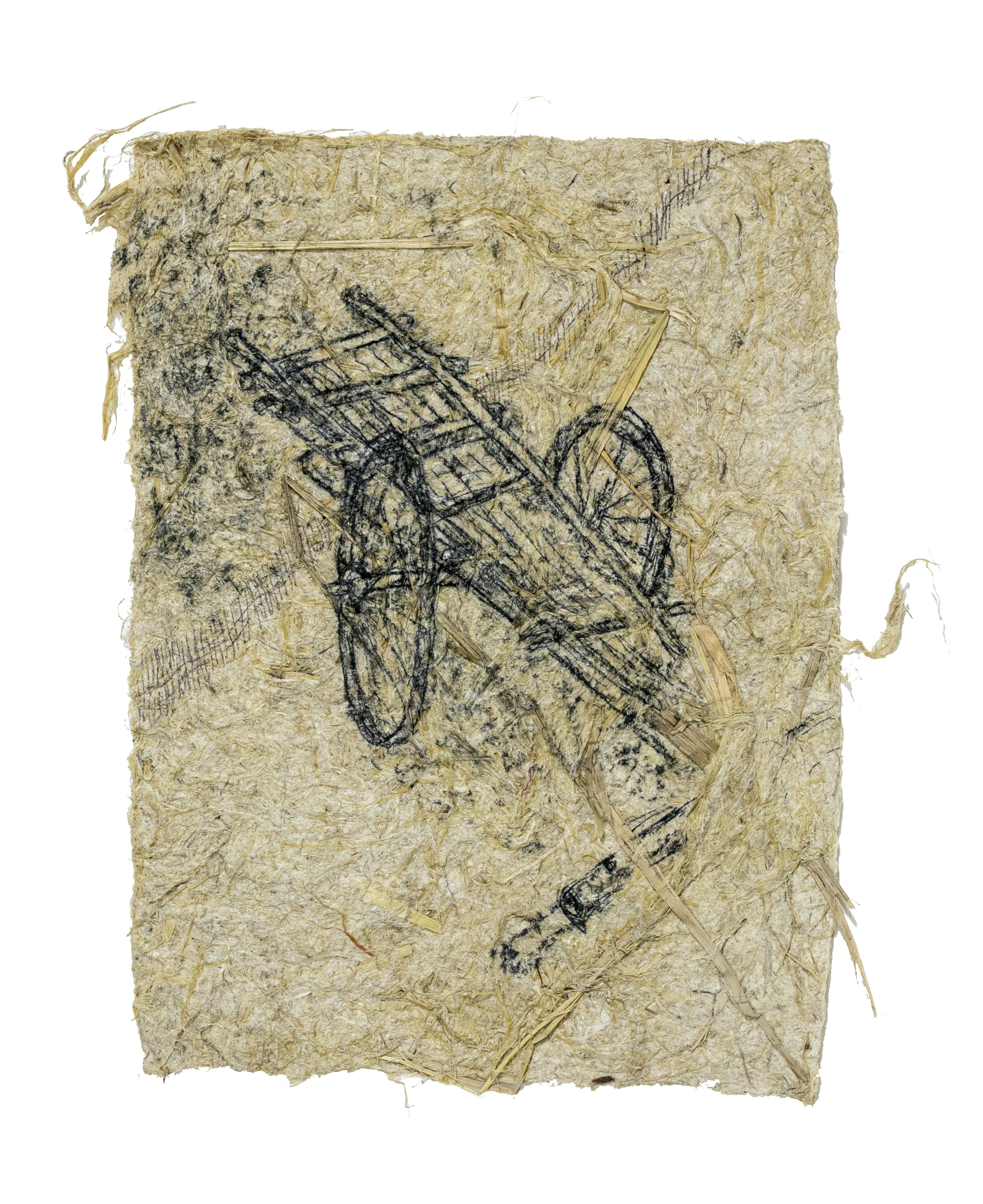 herd of sheep on road painting