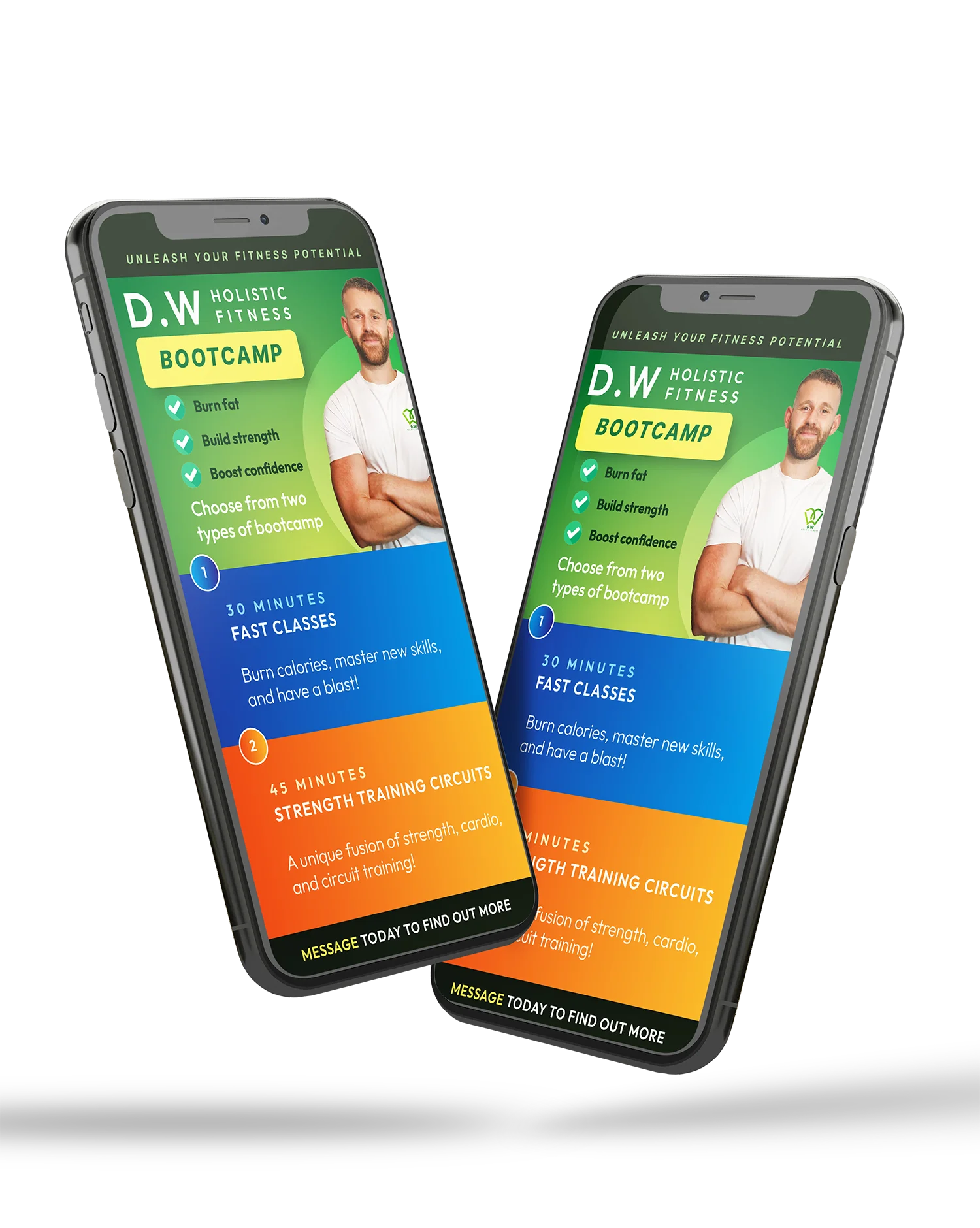 personal training brand identity design