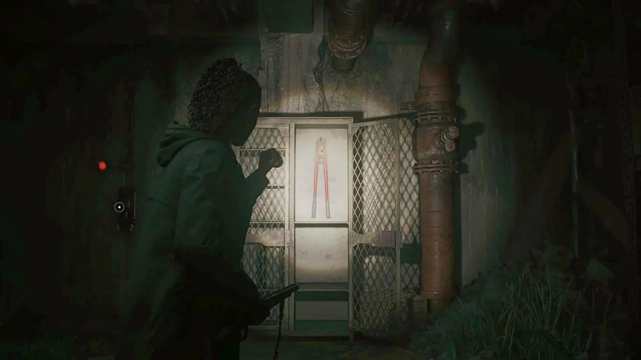 Where to Find the Bolt Cutters in Alan Wake 2 artwork