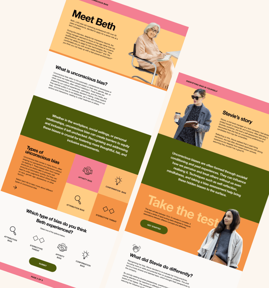 Responsive and accessible elearning by Cinch