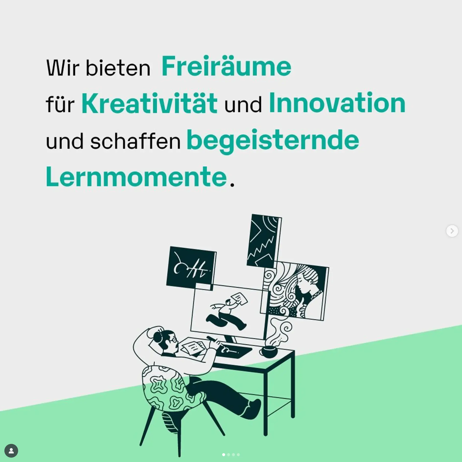 "Werte" Post tech & teach Slide 1