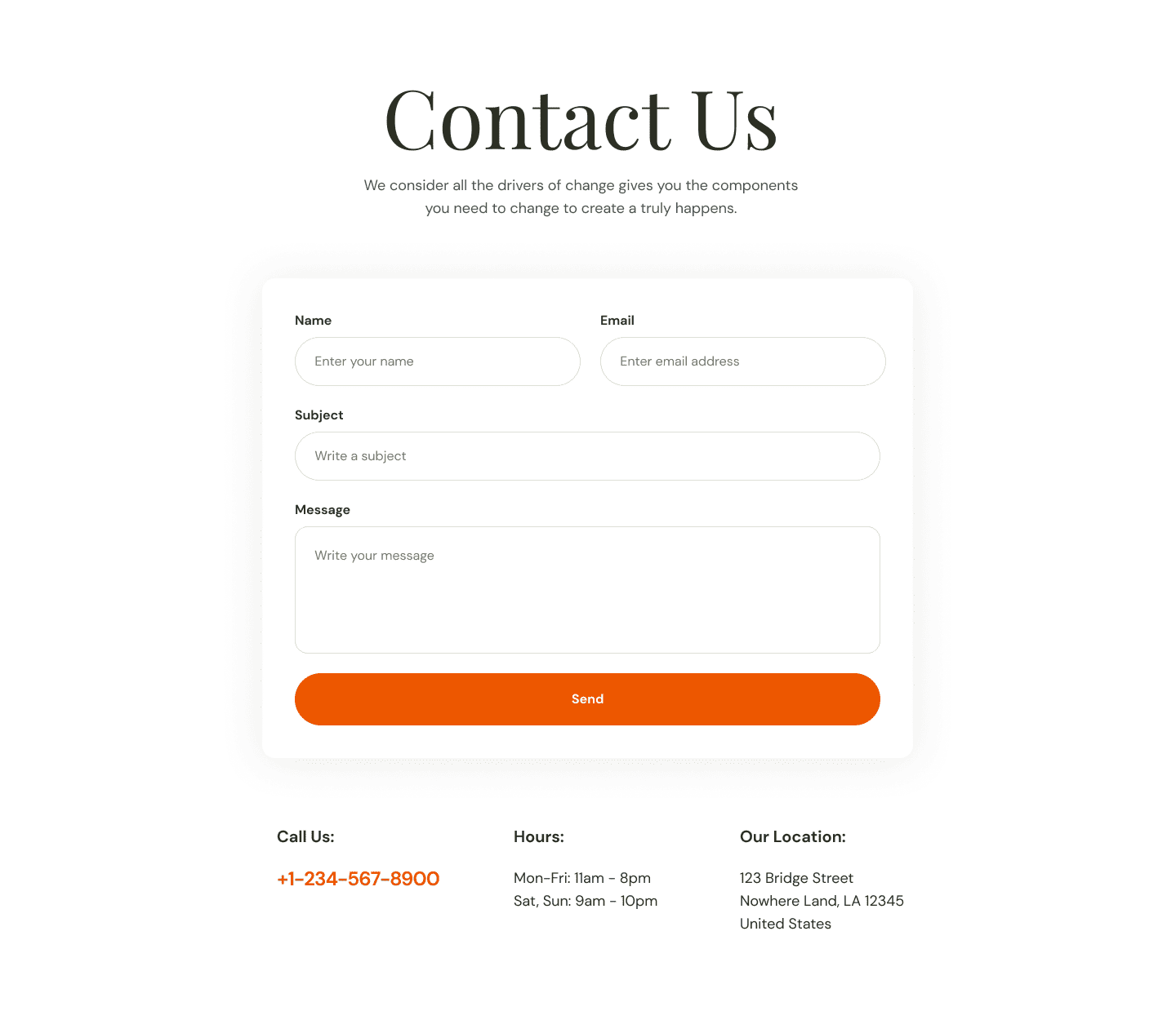 Contact 160