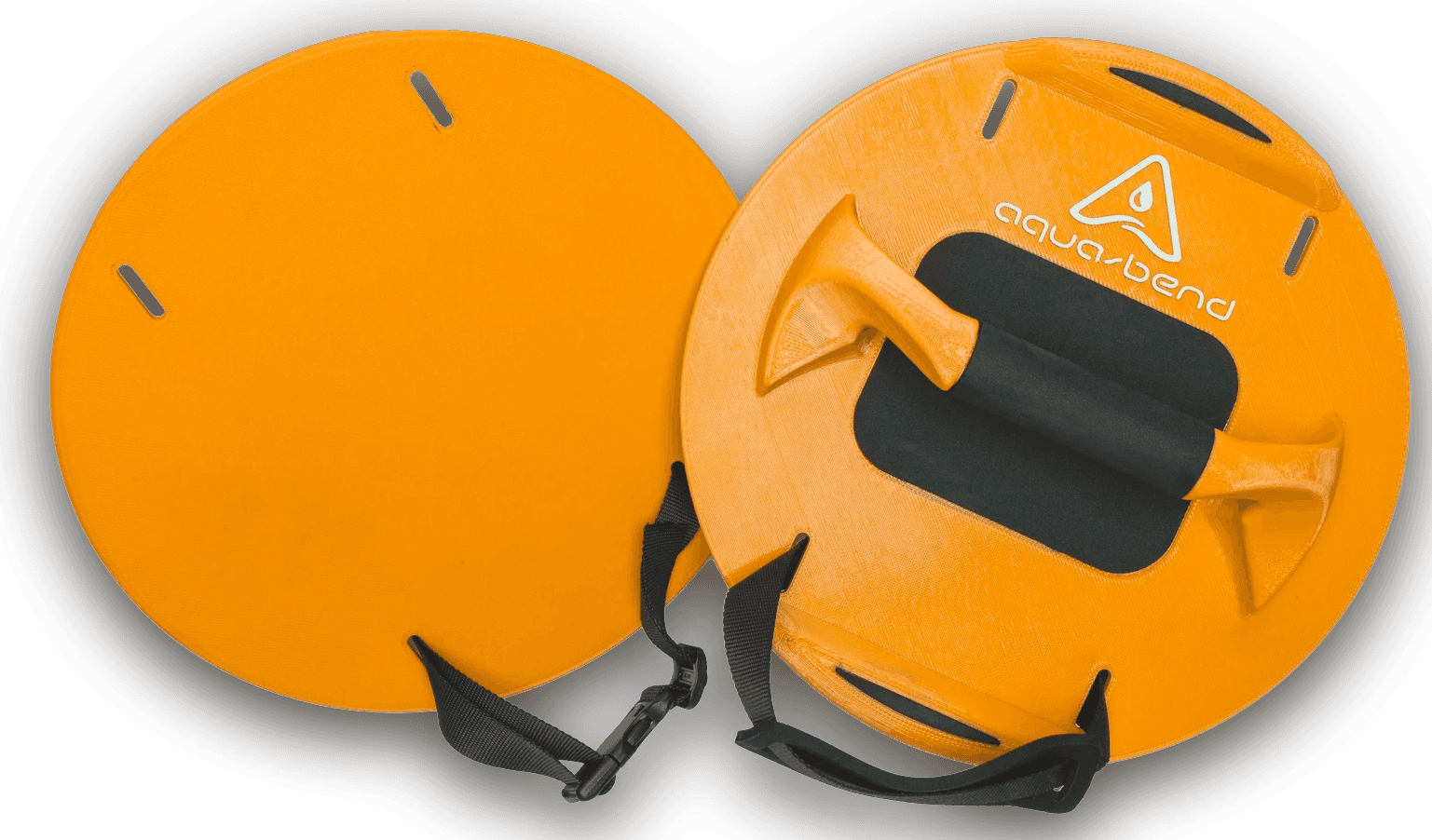 Aqua-Bend FLEX disc in orange, 295mm, high resistance Grip Edition
