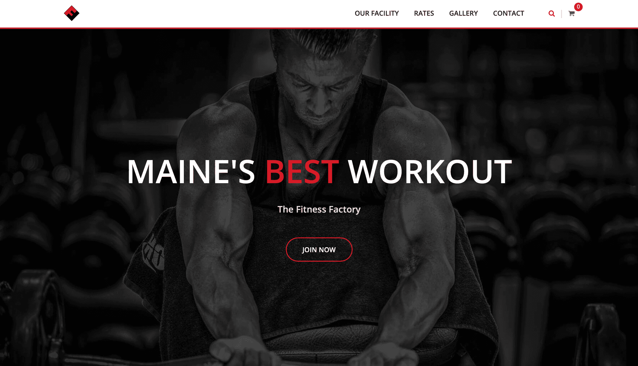 Website design on a desktop computer screen showing graphs and charts.