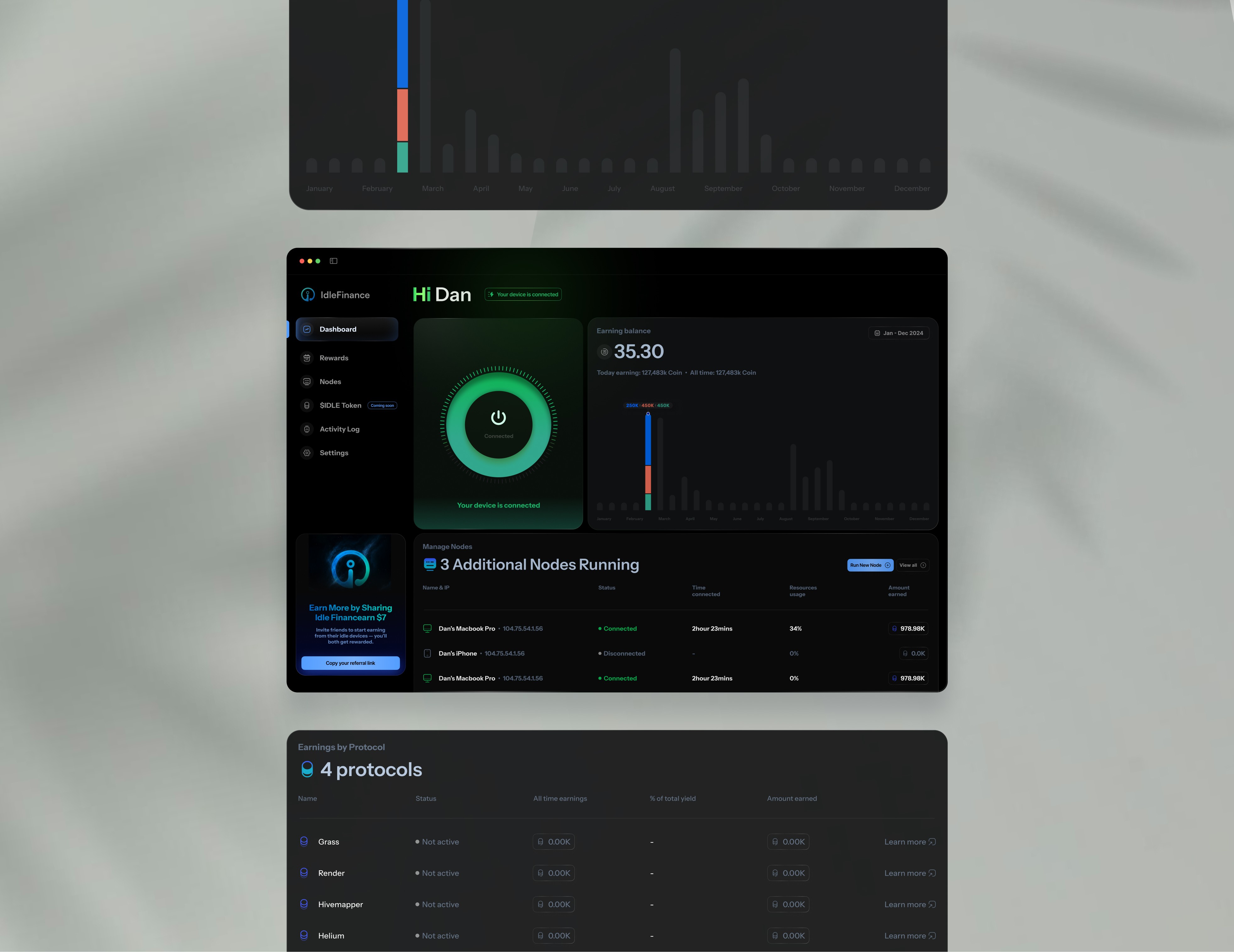 IdleFinance by Victor Adedini