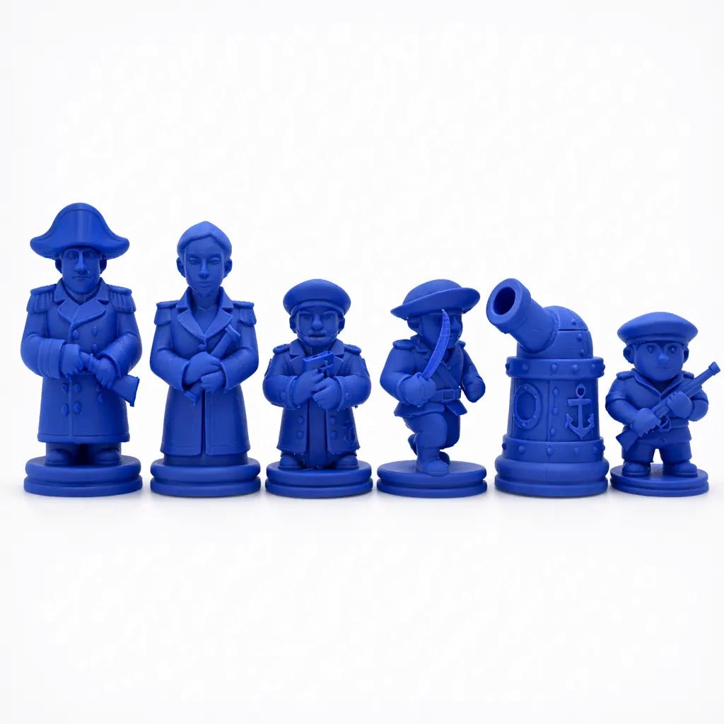 Donanma Temalı Satranç Taşları