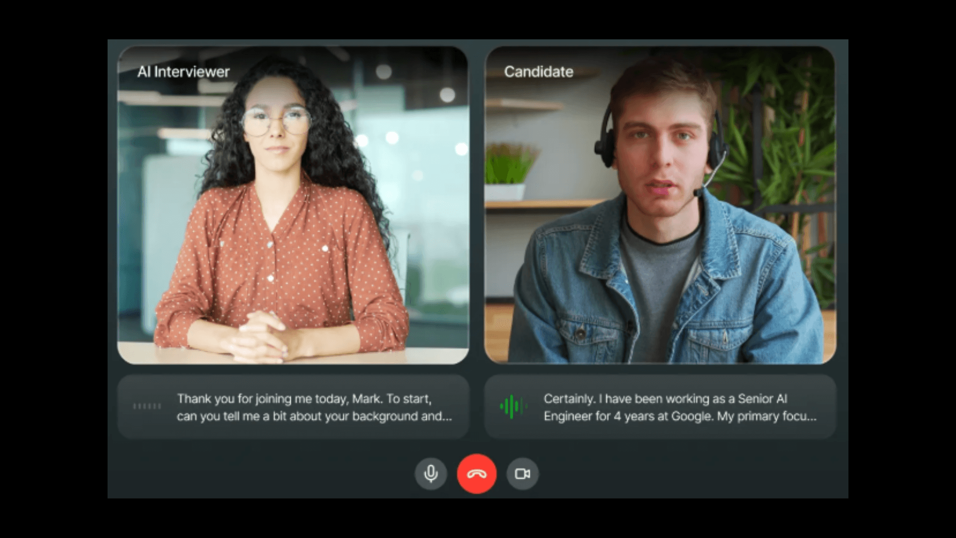 Track and review responses feature screenshot