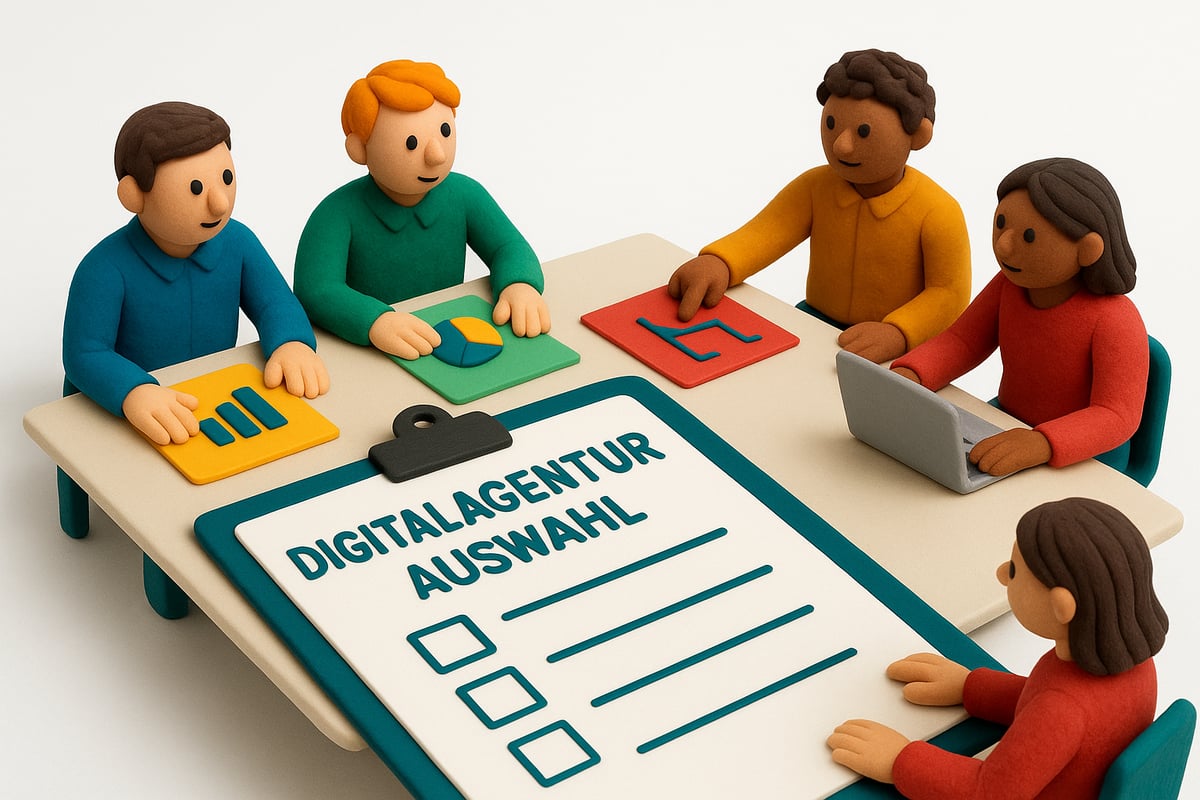 Auswahl der richtigen Digitalagentur: Kriterien, Fragen und Entscheidungsprozesse