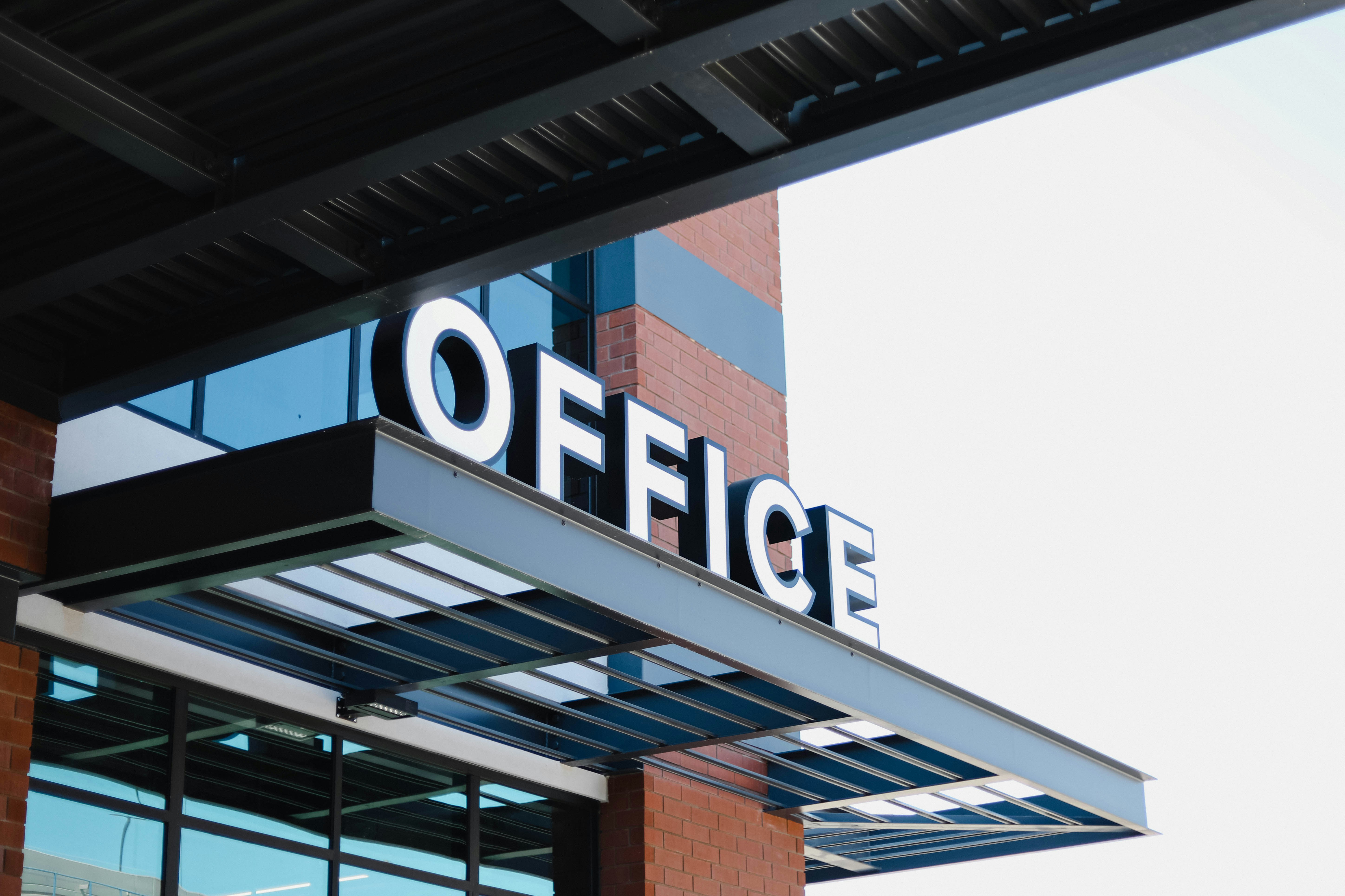 a sign on a building