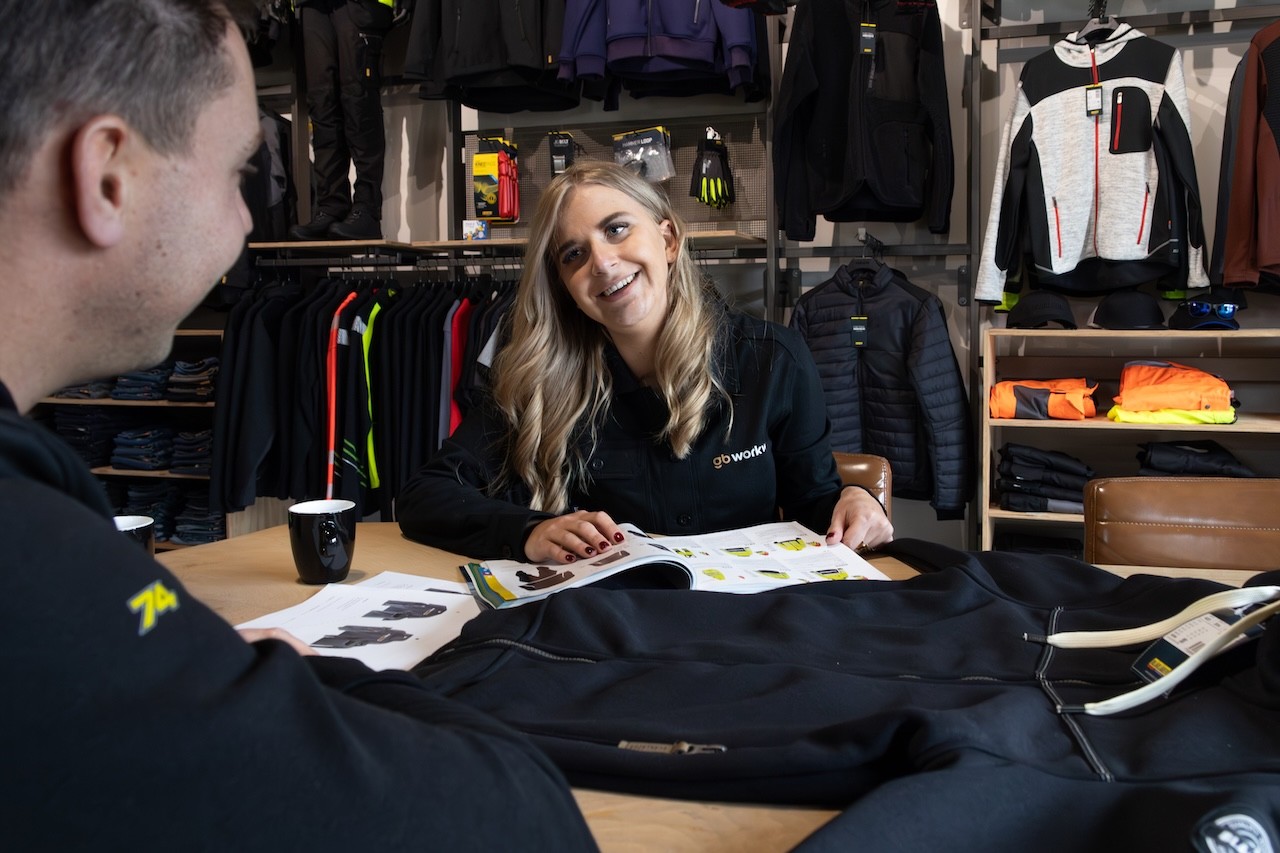 Medewerker aan het werk- GB workwear