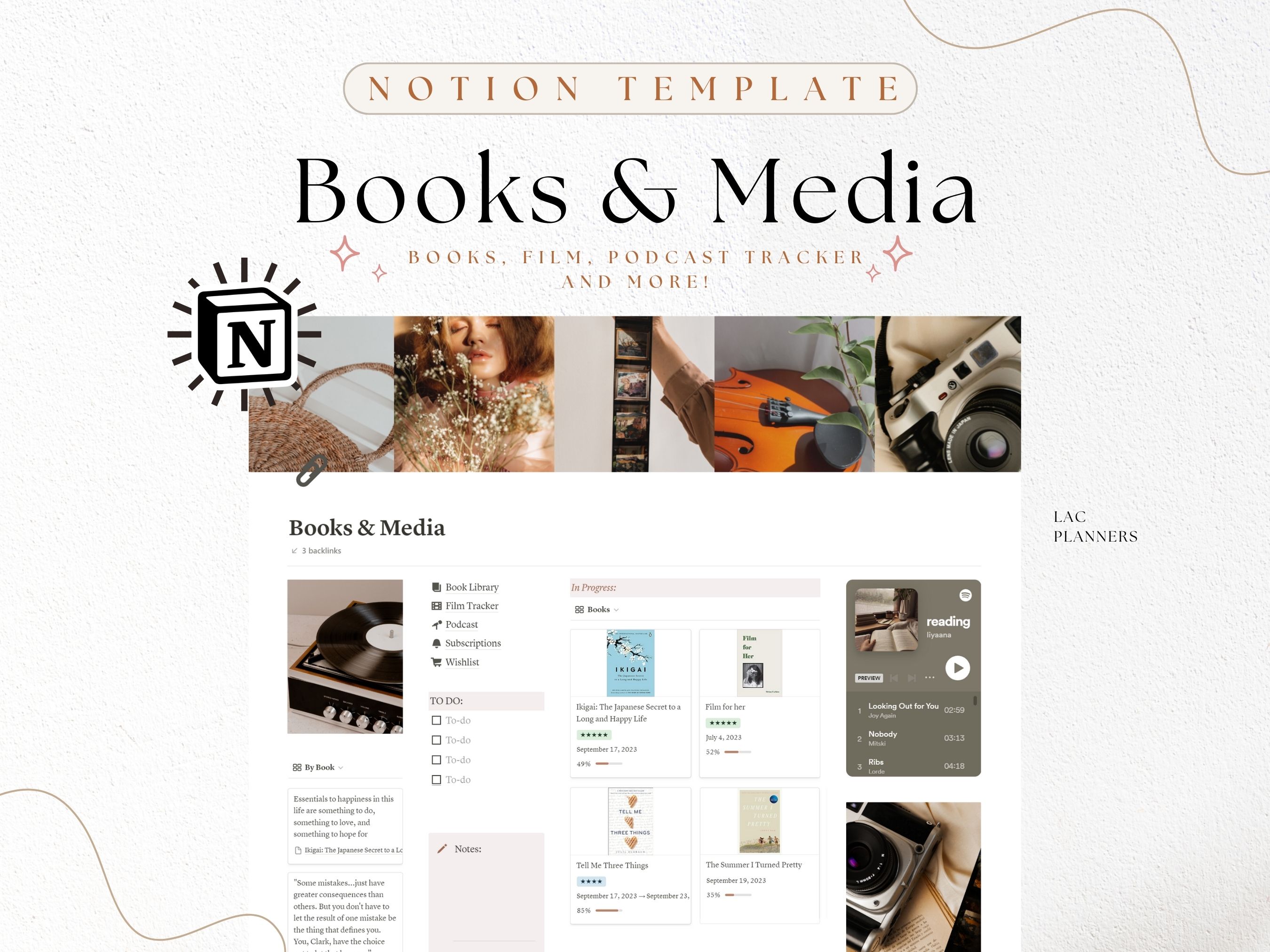 20+ Aesthetic Notion Templates for 2024