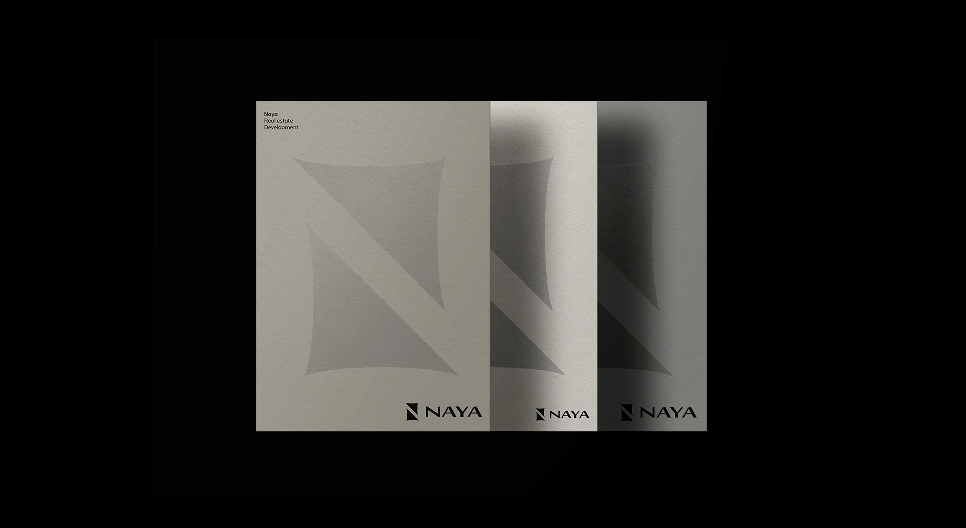 Streetside billboard with flyposters of the Batch.Works brand and illustrations