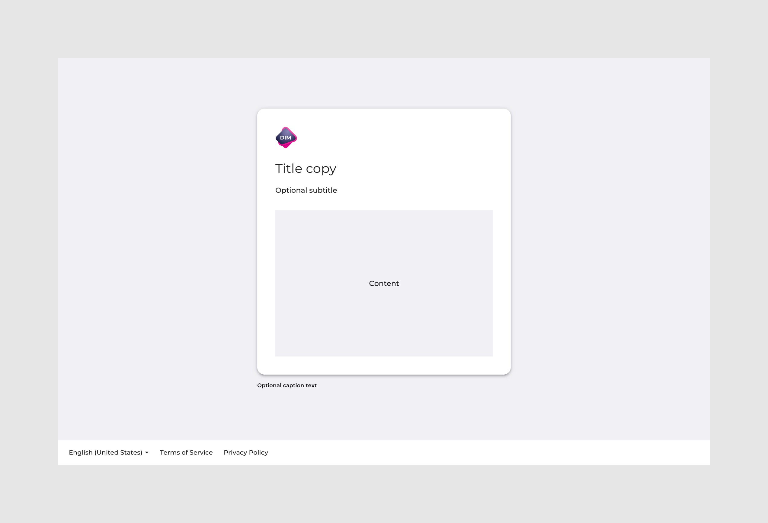 Flow page template.