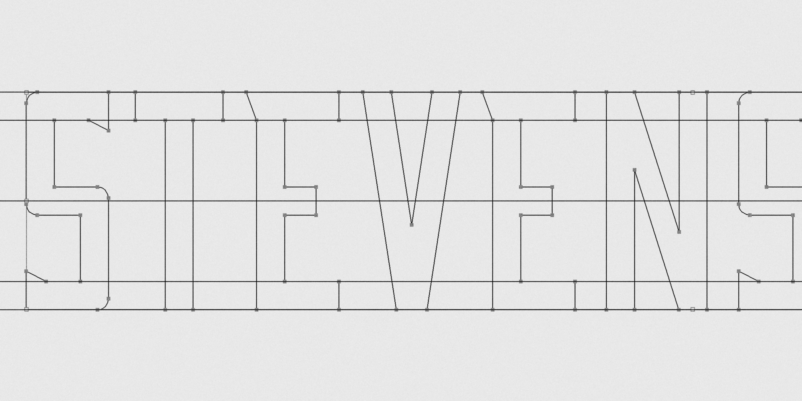 Stevensville School wordmark behind the scenes.
