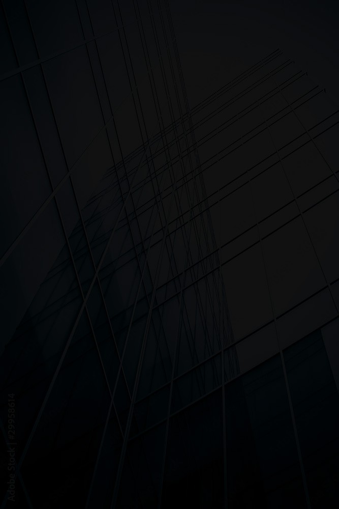 Image of a London security building, set on black