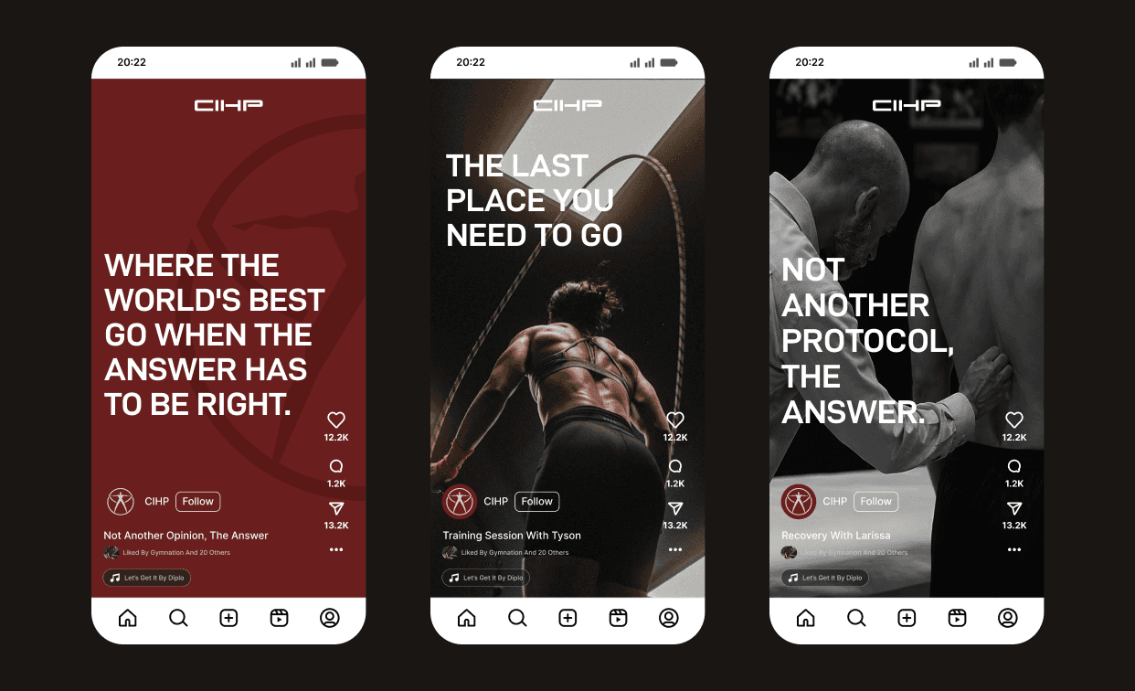 Performance brand studio design by Studio Biocus Berlin