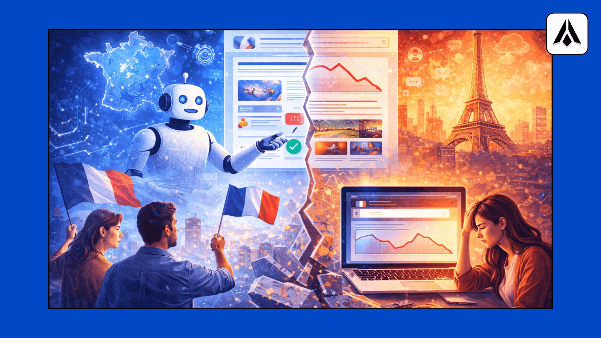 L'Impact des AI Overviews sur le trafic organique en France - Digit Formations