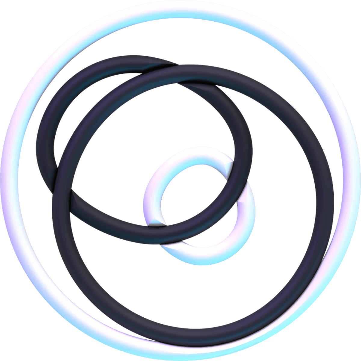 Abstrakte Illustration mit wirren, überlappenden Linien als Symbol für Chaos