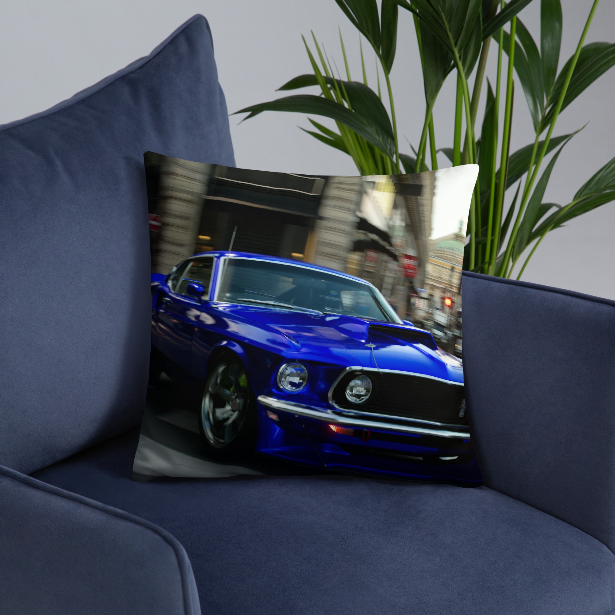 Black and white wave