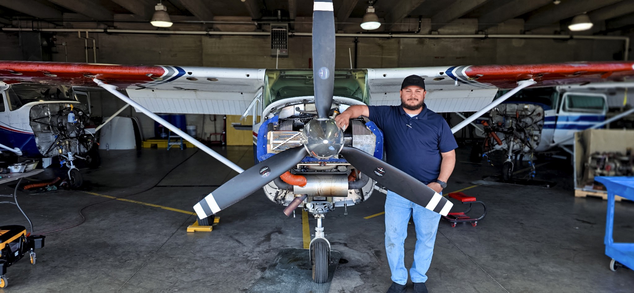 Jose Roman, FAA A&P mechanic with IA, Colorado Springs